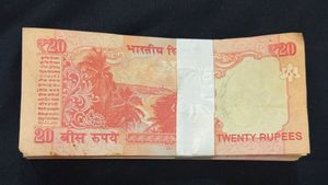 ₹20 Rupee Note Bundle