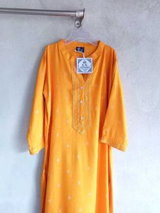 Yellow Kurta For Haldi