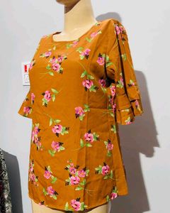 Beautiful Floral Printed Top