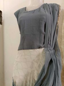 Saree Gown Long Dress 👗 for Girls