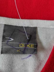 Duke Original T-shirt White Colour Size M