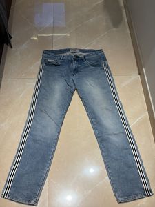 Jack & Jones Striped Denim Jeans