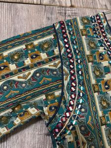 Boho Print Midi Dress