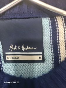 Striped Knit Sweater