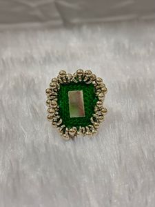 Green Decorative Ring