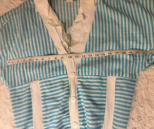 Vintage Striped Button-Down Shirt