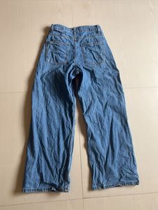 Wide Leg Denim Jeans