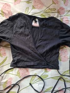 Black Long Sleeve Top