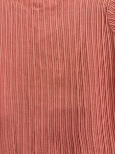 Cute Coral Ribbed Top