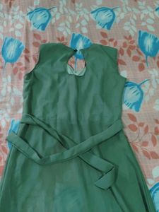 Green Flowy Dress