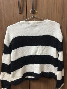 Striped Knit Sweater
