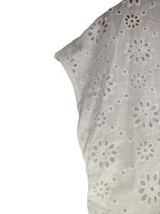White Lace Eyelet Top