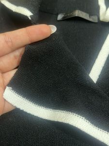 Chic Black &amp; White Mini Dress