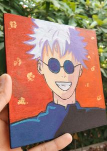 Gojo Painting On MDF