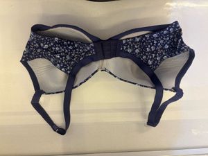 Floral Print Bra