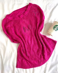 Pinterest Crochet Rose Back Designer Pullover
