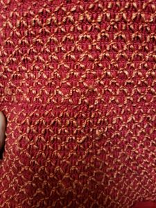 Red Rosebud Dress Bust 21 Inches Length 38