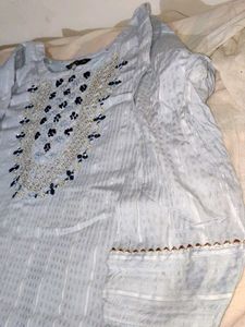 Blue Faded Kurti 💙