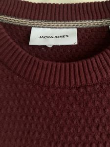 Jack and Jones Maroon sweatshirt