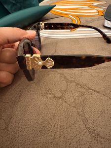 John Jacobs Women Black Full Rim Square Sunglasses