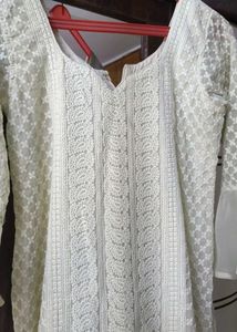 Chikankari Georgette Dress