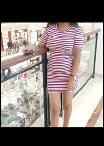 Striped Bodycon Dress