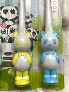 4 Pcs Ultra Soft Panda Design Kids Toothbrush