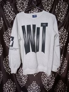 White Colour Sweatshirt
