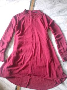 Elegant Maroon Kurta
