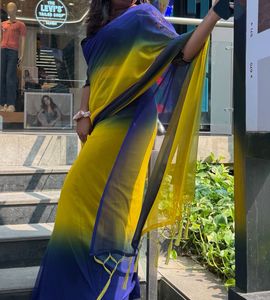 Elegant Ombre Saree