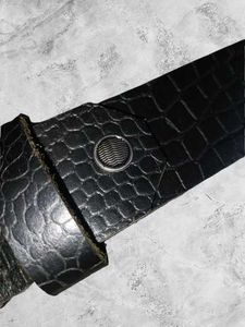 Turkish Croc Leather Belt For Men