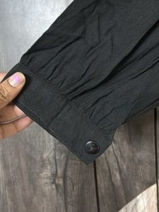 Black Harem Pants (patiyala +embroidry top)