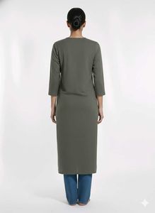 Elegant Green Ethnic Kurta