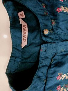 Avaasa Silk Anarkali Kurty