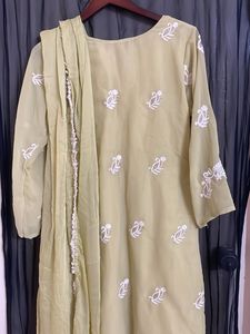 kurta &amp; Dupatta set with no Salwar.