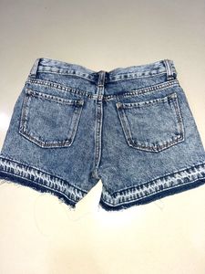 Zara Denim Booty Shorts
