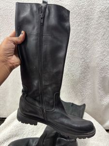 Black Leather Boots