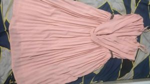 A Peach 2 Way Wear Dress...💕