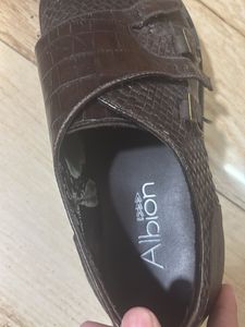 Albion Brown Leather Formal Shoes