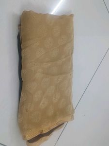 Elegant Beige Saree