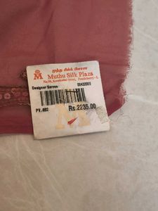 Elegant Green &amp; Pink Saree