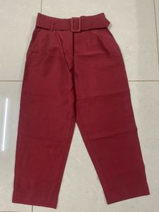 H&amp;M Maroon Casual Bottom