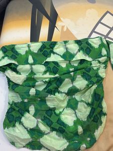 Knotted Floral Off Shoulder Top