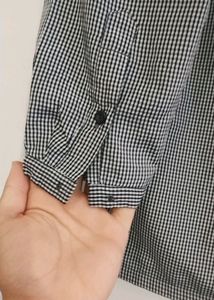 Shirt For Men Cotton Outside And Woolen Inside