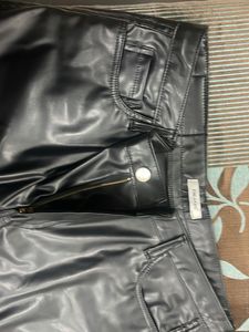 leather cargo pants