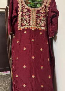 Maroon Suit