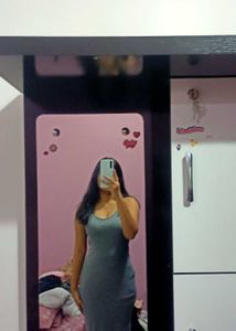 A Knee Length Bodycon Dress