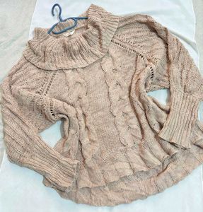 🎁Buy1 Get1 Free Ruffled Knit Sweater E