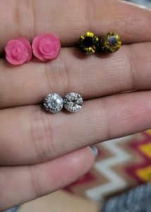 Combo Of Earring Studs For Women(Setof7)