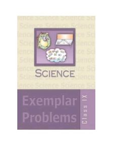 Science Exemplar Problems: Class IX